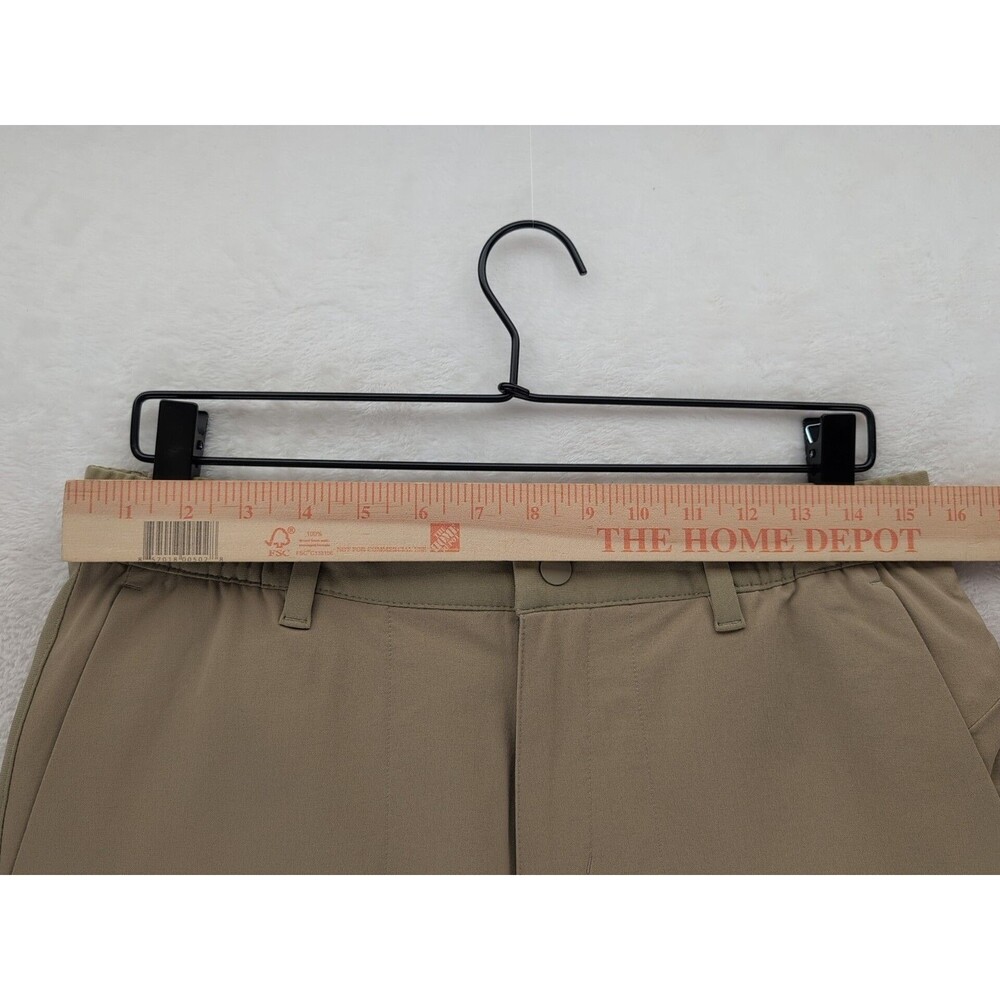 Adidas Performance Golf Shorts Flexible Waist Band Deep Pockets Men's 30 Tan - Picture 3 of 8